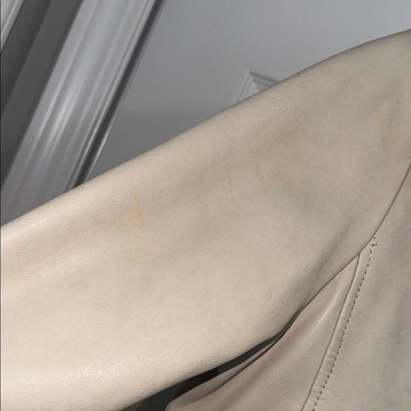 Isabel Marant Etoile Off-White Leather Jacket - Picture 11 of 11